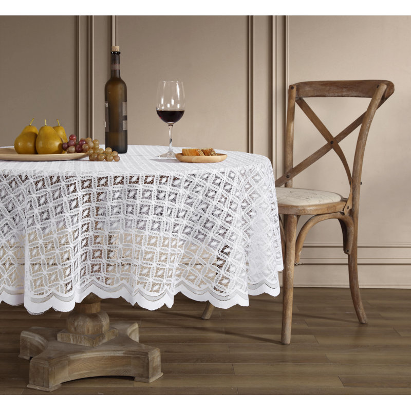 Naiema Rectangle Geometric Lace Tablecloth