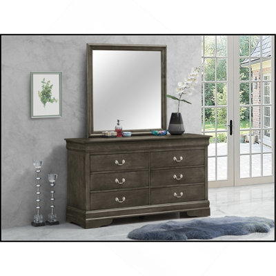 Louis Phillipe G3105-D Dresser , Gray