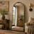 Heraldo Metal Arch Floor Mirror
