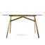 Bureau d'ordinateur pour bureau à domicile, grand bureau, bureau d'ordinateur moderne, table de réunion, mobilier professionnel pour bureau à domicile