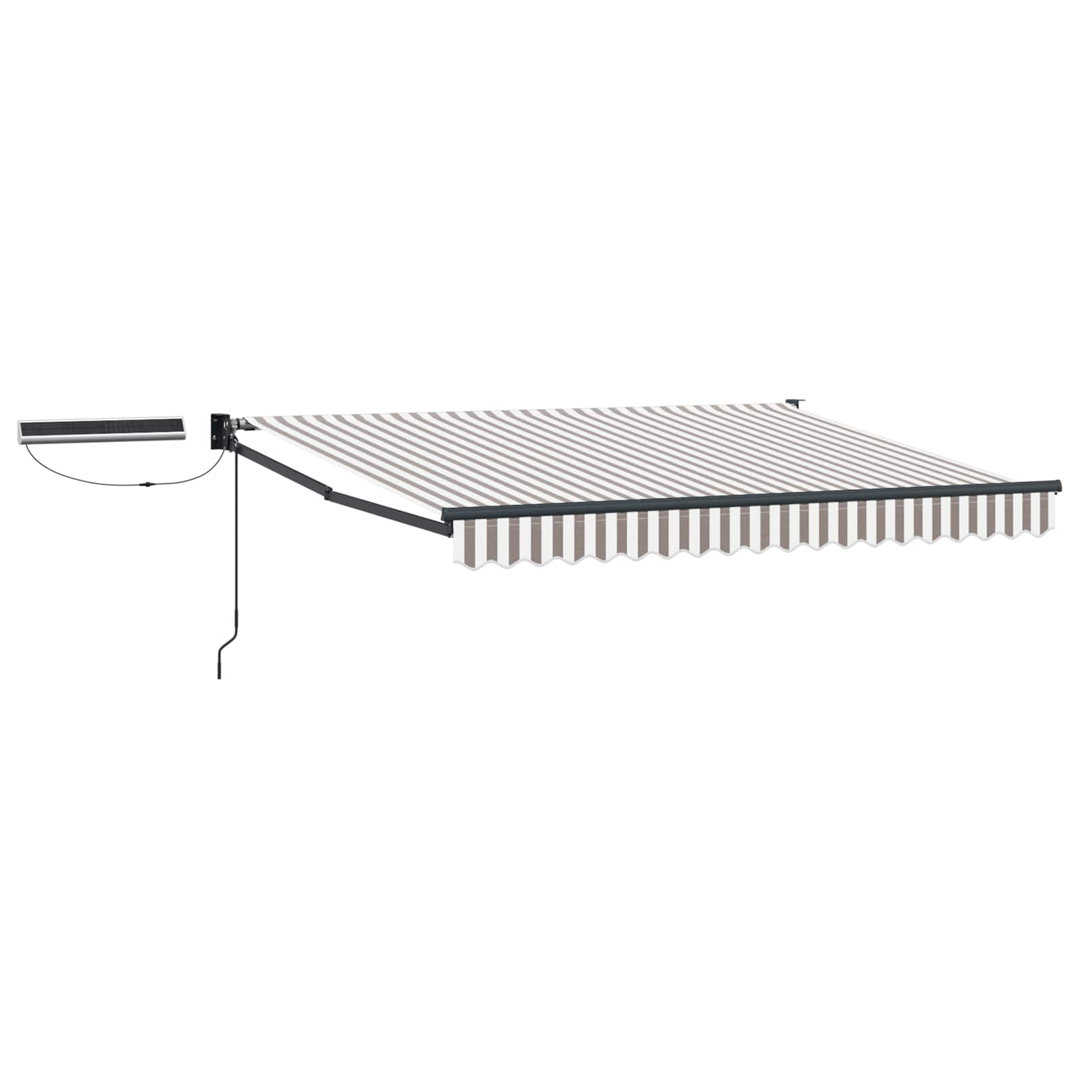 VidaXL Polyester Cover Retractable Patio Awning