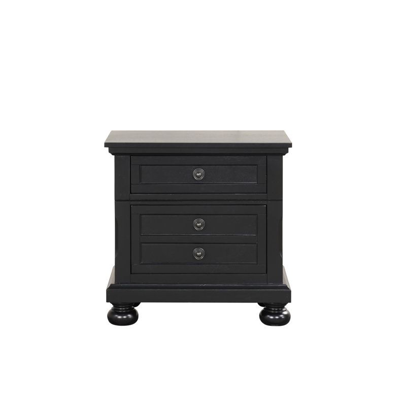 Table de chevet, Noir