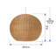 Luminaire suspendu sphère 1 lumière Tierra-2117829259