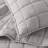 French Flax Gray 100% Linen Garment Washed 3-Piece King/Cal King Quilt Set-114146737-114146742