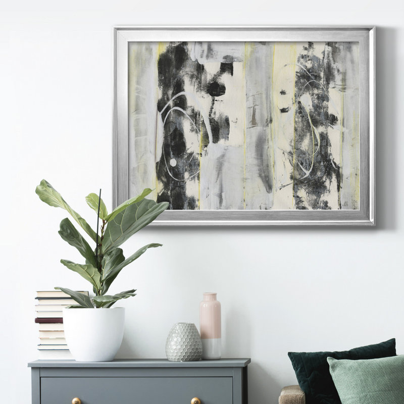 Art mural, H 18,5 po x l 24,5 po x P 1 po, Cadre argenté, Pas de tapis