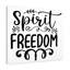 Spirit Freedom - Wrapped Canvas Print