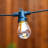 48' Outdoor LED Solar Powered 15 - Bulb Standard String Light