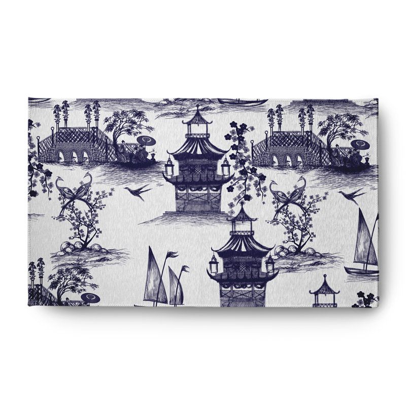Vibe Chenille Toile Indoor Rug, Rectangle 3' x 5'