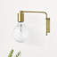Lampe avec bras pivotant Caitrin-Clare