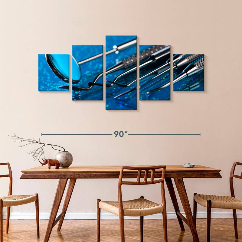 Dental Materials, 42" H x 92" W