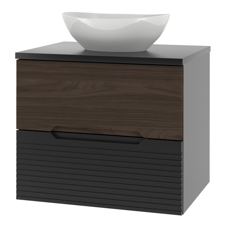 Annalicia 1549.4mm Single Bathroom Vanity with Ceramic Basin