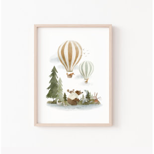 Woodland Nursery Unframed Print