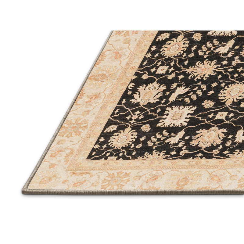 Tapis décoratif multicolore à motif abstrait, Rectangle 8 pi x 12 pi