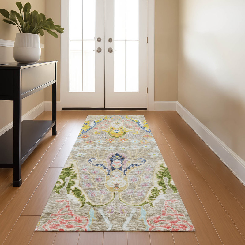Premium Machine Washable Mayfield AMF1932 Modern Rug, Runner 2'3" x 7'6"