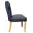 Grigori 63" Dining Table With 3 Sets Of Jill Blue Side Chairs