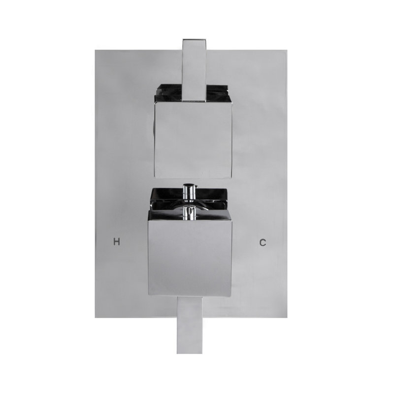 Kubista Built-in Thermostatic Valve, Brushed Nickel