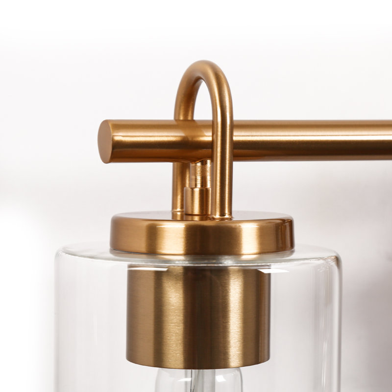 Kinman 3 - Light Dimmable Vanity Light, Gold