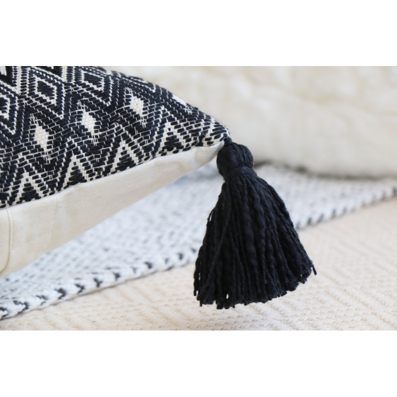 Housse de coussin Boho, 12 po x 20 po