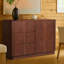 Buffet à 3 tiroirs en bois avec armoire de rangement réglable Potomac-398258126