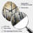 Birch Tree Forest Wonderland V - Tree Unique Shape Metal Clock, Modern Asymmetrical Wall Clock Print-106199944