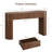 Tambour Console Table With Oval Tabletop For Living Room Hallway Foyer Entrance Study-1139102754-1139102752