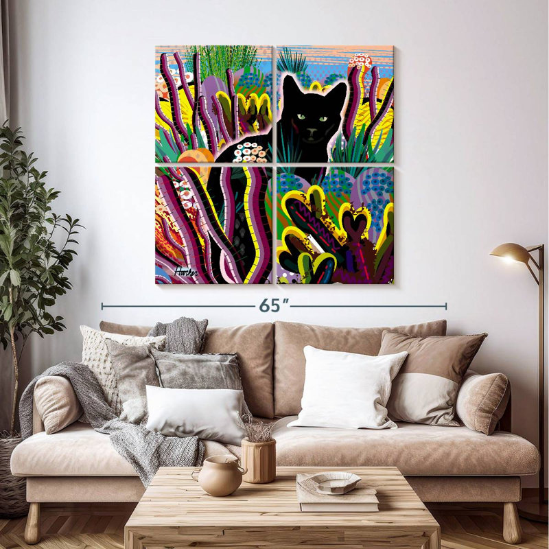 Brampt Coco Under The Sumac Tree, 45" H x 45" W