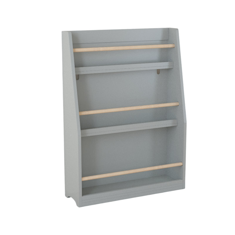 31.88 H X 22.83 W Bookcase, Gray