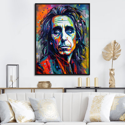 " Popart Alice Rockstar Portrait II "