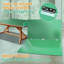 Plateau de table de tennis de table pliable et portatif de taille moyenne 8 pieds vert pour jeux de société, plateau de table-1154348097-1154348096