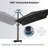 Gaudenz 10x13 Ft Rectangle Cantilever Umbrella without Weighted Base-657554776