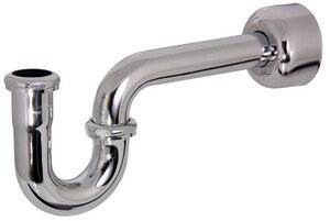 1-1/4" X 1-1/4" 17 Gauge P-Trap No Cleanout