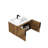 Eco-Friendly Bathroom Vanity with Matte Finish