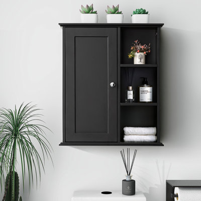 Upgraded Bathroom Wall Storage In Black Build Quiet Hinges 2803 Inches Wide Keeps Cleaning Supplies Tidy Mounted Toilet 716 High Toiletries Nea Upgraded Bathroom Wall Storage In Black Build Quiet Hinges 2803 Inches Wide Keeps Cleaning Supplies Tidy Mounted Toilet 716 High Toiletries Nea