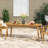 Rectangular Acacia Outdoor Dining Table , 31.5'' in. W 71'' in. D