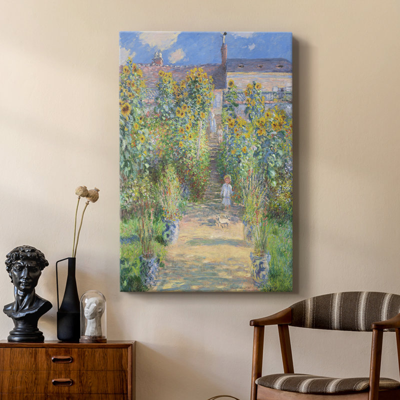 Paysage rétro XLV III - galerie Cavas sur mesure, H 36 po x l 24 po