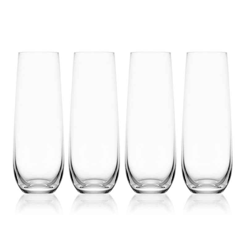 Mikasa Lana 9.5 oz. Stemless Champagne Flutes