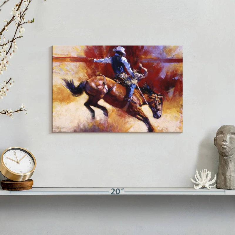 Sireci Yeehaw, 8" H x 12" W