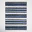 Winston Striped Handmade Tufted Wool Area Rug in Navy/Ivory Rug-1453085880