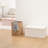 Folding Teddy Fleece Storage Ottoman With Storage-1562432018-1562432023