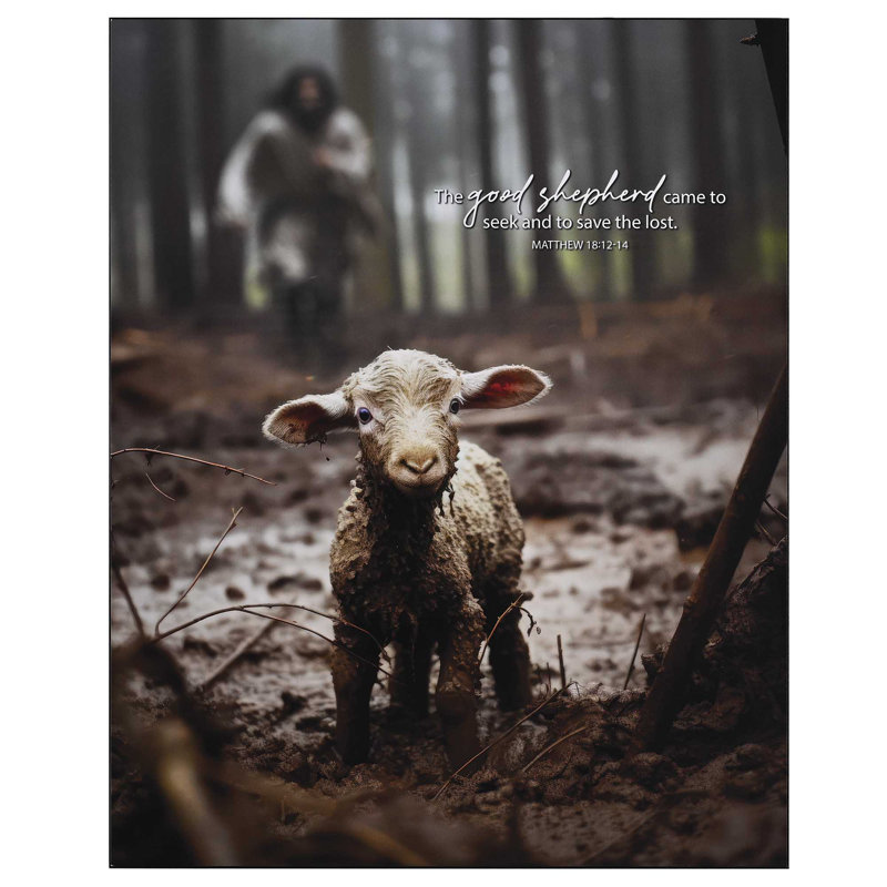 Wall Plaque The Lost Lamb Matt. 18:12-14