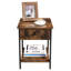 Nedra 40cm W Manufactured Wood Bedside Table-258794897
