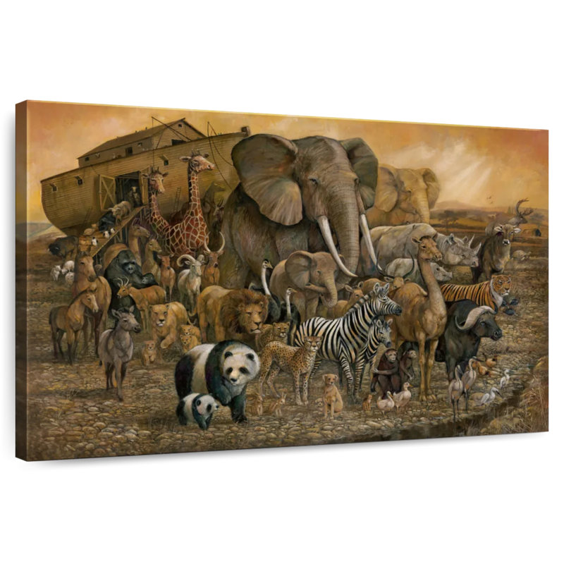 Brampt Noah's Ark, 32" H x 48" W
