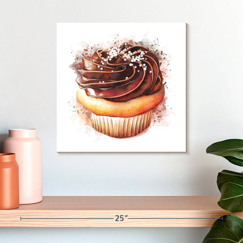 Petit gâteau aquarelle Yarlin, H 16 po x l 16 po