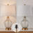 Jhonatan Glass Table Lamp