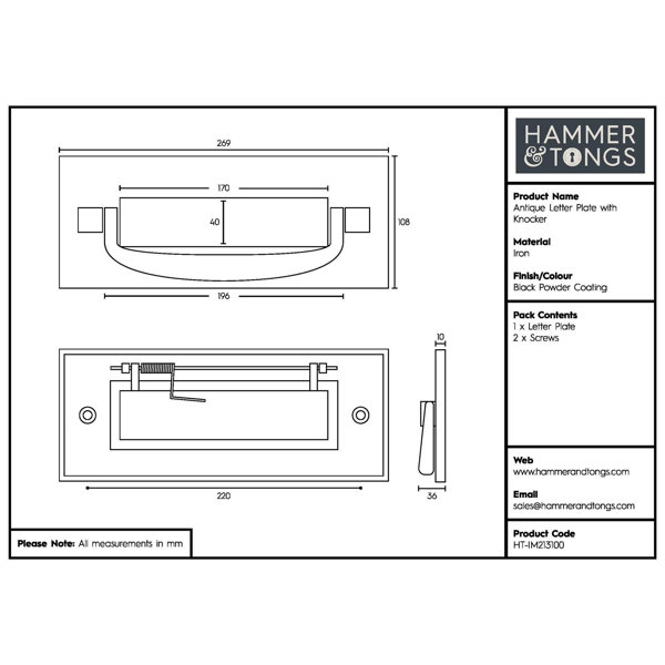 Product Dimensions