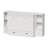 Wilkinson Farmhouse Queen Murphy Bed with Bedside Tables, 3 Storage Drawers & Charging Station, White-1250068967-1250068966