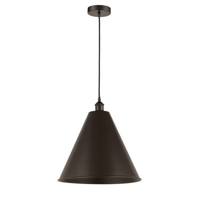 Luminaire suspendu conique 1 lumière