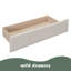 Lit plateforme simple tapissier avec 2 tiroirs-1543749534