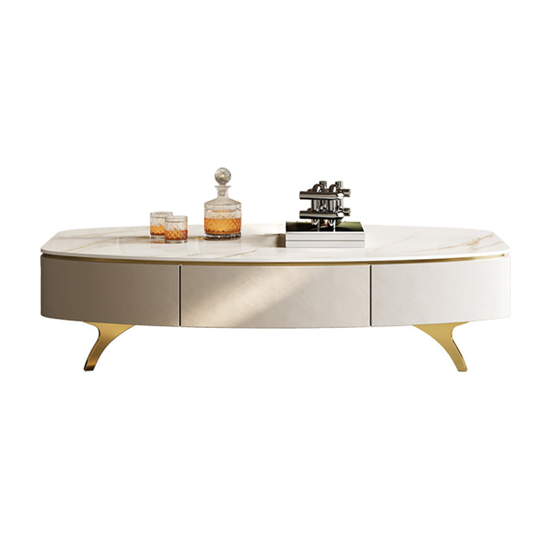 Single Coffee Table, Gold