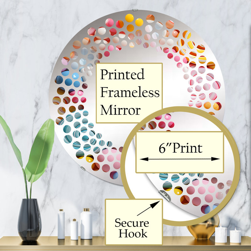 Alivea Circle Mirror, 31.4" x 31.4"